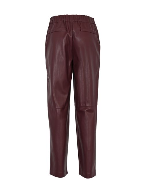 Pantalone dritto in ecopelle Alpha studio | AD-4642Q2009